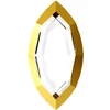 Swarovski Rimmed Navette Jet -Light Chrome_product