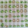 Swarovski és Preciosa Chaton ékszerkő - Peridot