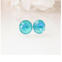 Bedugós fülbevaló Swarovski Laguna Blue