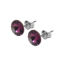 Amethyst fülbevaló