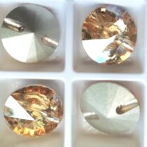 Varrható Stelio kristály gomb GSHA - arany színű