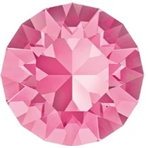 Swarovski Elements Chaton ékszerkő - Rose - rózsaszín