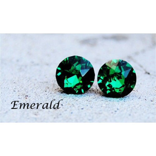 Emerald - 8 mm fülbevaló