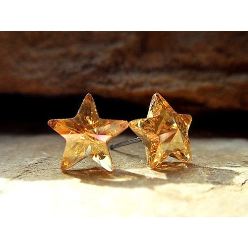 Csillag fülbevaló Swarovski Elements