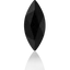 Marquise - Jet - fekete - 10 db Marquise - Jet - fekete - 10 db